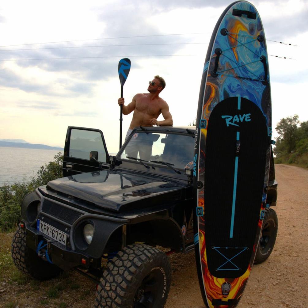 Tidal Rave ACRYLIC Inflatable Paddle Board 10’ 6